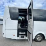 New Daf Turas 900s Coach Exterior back entrance