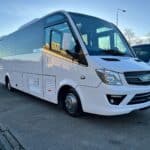 New Daf Turas 900s Coach exterior front side view
