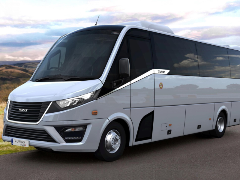 Brand new DAF Turas 800s midi coach